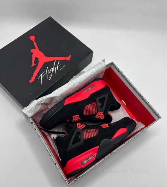 Air Jordan 4 Retro 'Red Thunder' in Addis Ababa